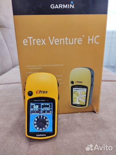 Gps навигатор garmin etrex venture hc