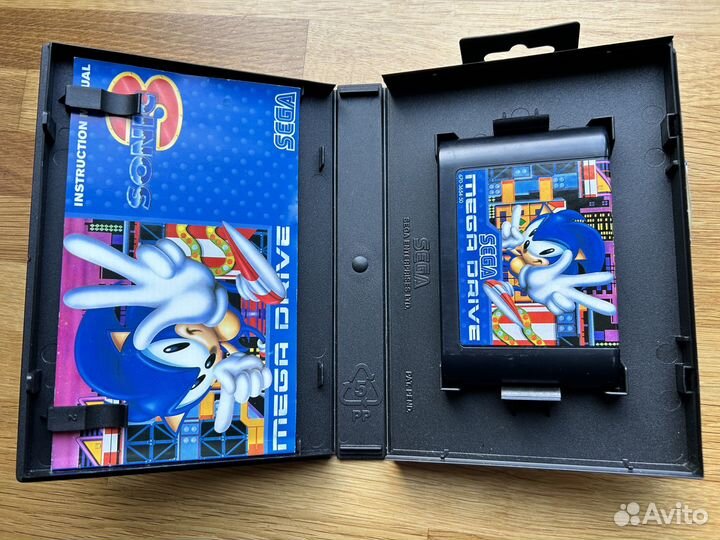 Sonic the Hedgehog Трилогия Sega Mega Drive