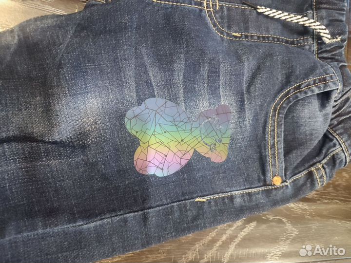 Джинсы для девочки 116
