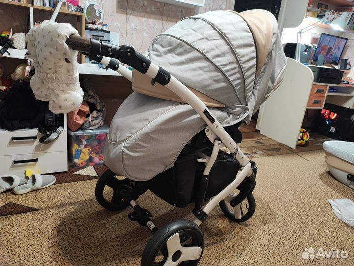 Коляска 2в1 лето-зима для детей от 0 до 4х