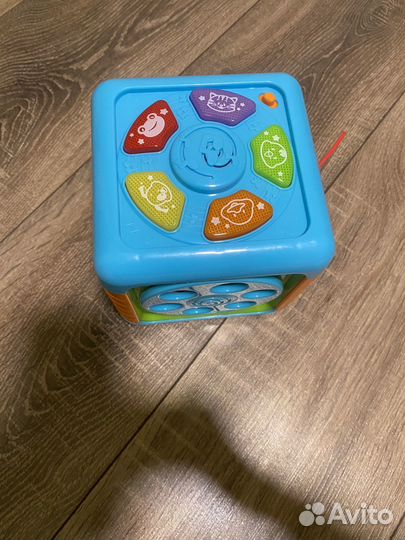 Развивающий музыкальный кубик