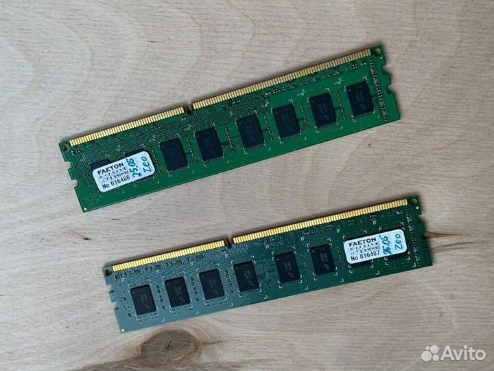 Crucial DDR3 CT25664BA1339 2gb+2gb (2 шт.)