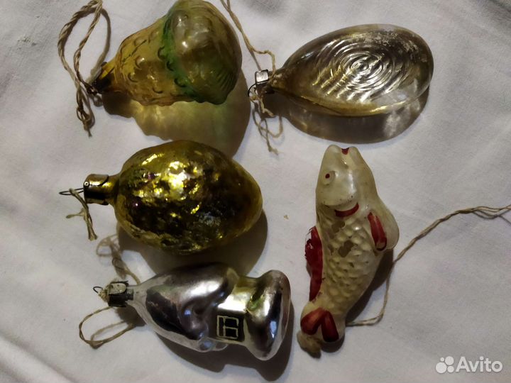 Елочные игрушки СССР