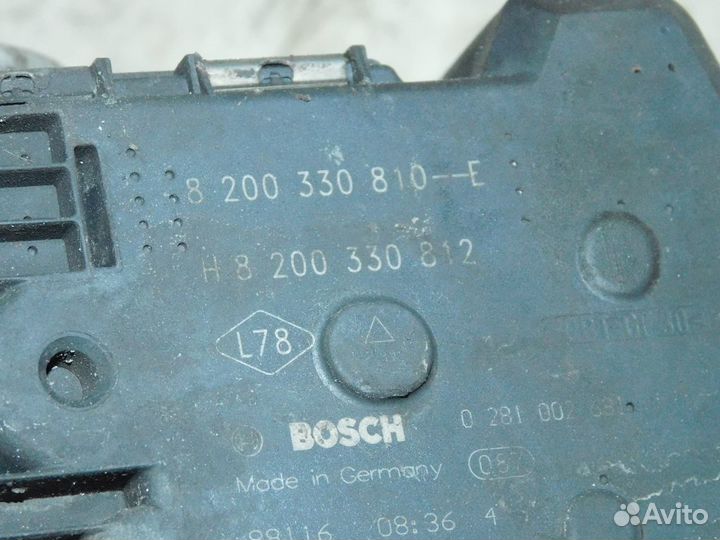 Дроссельная заслонка рено трафик 2,0 дизель