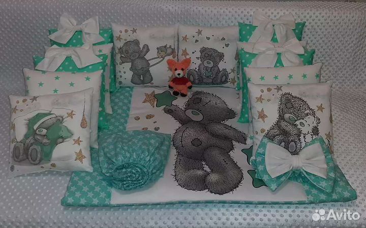 Бортики в кроватку