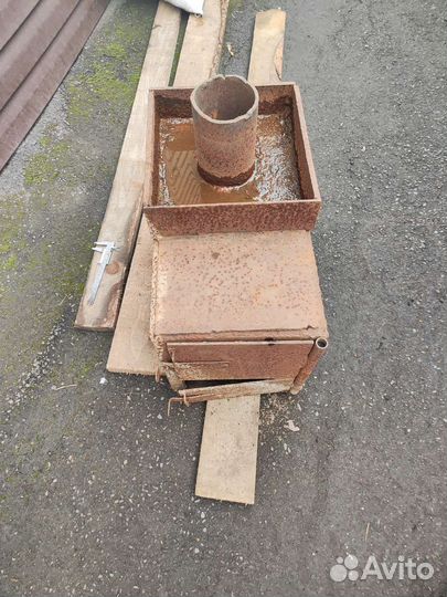 Печь буржуйка для бани