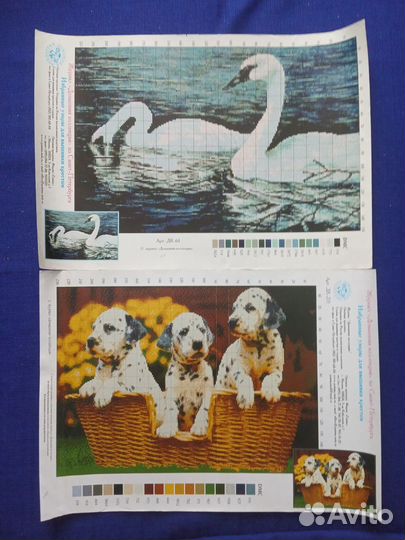 Схема вышивки крестом