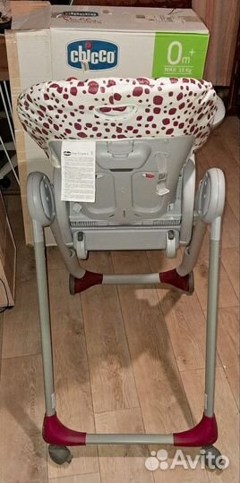 Стульчик для кормления chicco polly progres5