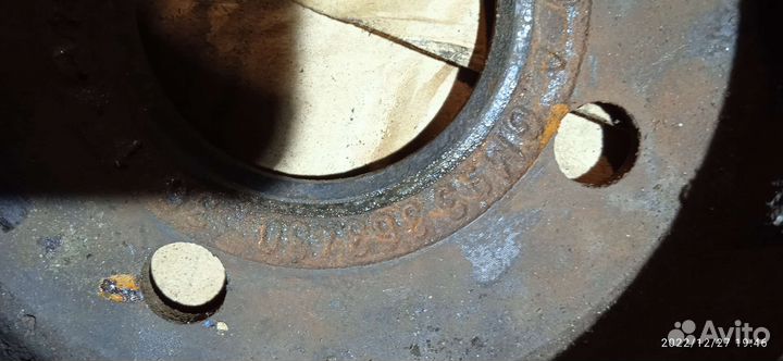 Диск тормозной задний Opel Meriva a, Astra h 4 отв