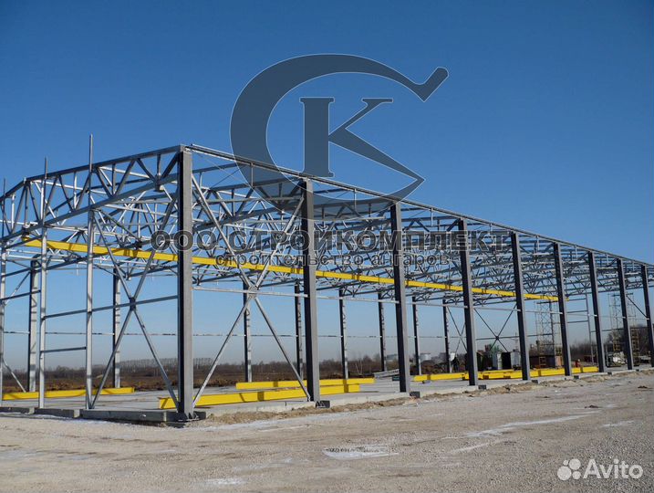 Быстровозводимые Ангары Склады Навесы Магазины xc3