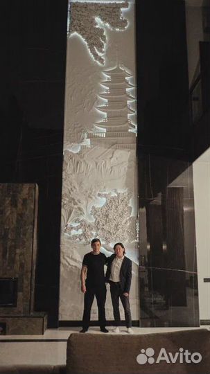 Барельеф / Панно Пагода