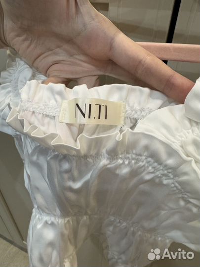 Топ с рюшами от комплекта