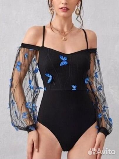 Боди женское shein