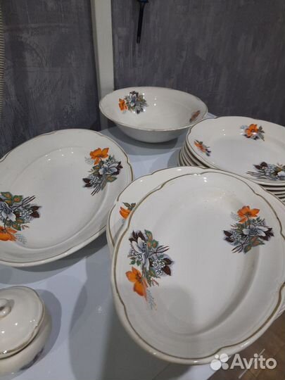 Столовый сервиз СССР Зик