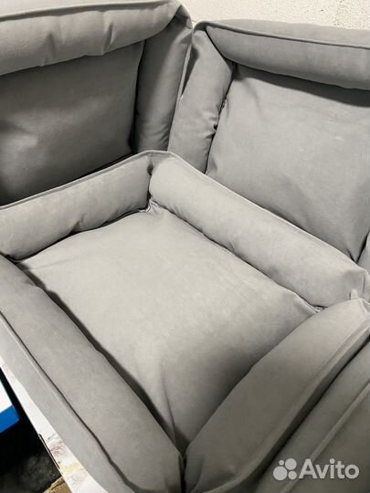 Лежанка 40/50 серая для собак