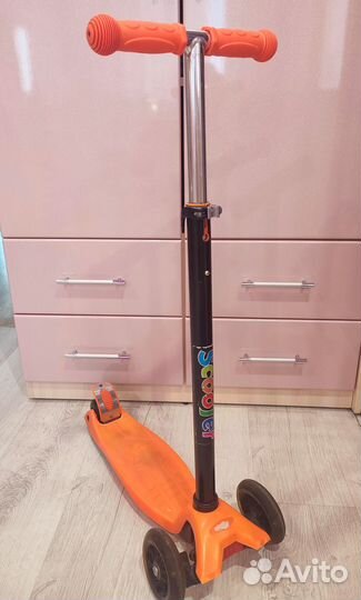 Самокат детский трехколесный