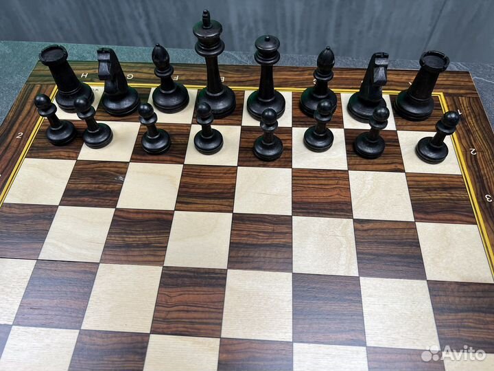 Шахматы баталия, 50мм С утяжеленными фигурами