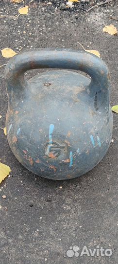 Гиря 16 кг СССР