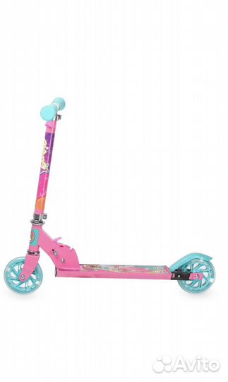 Самокат детский двухколесный barbie