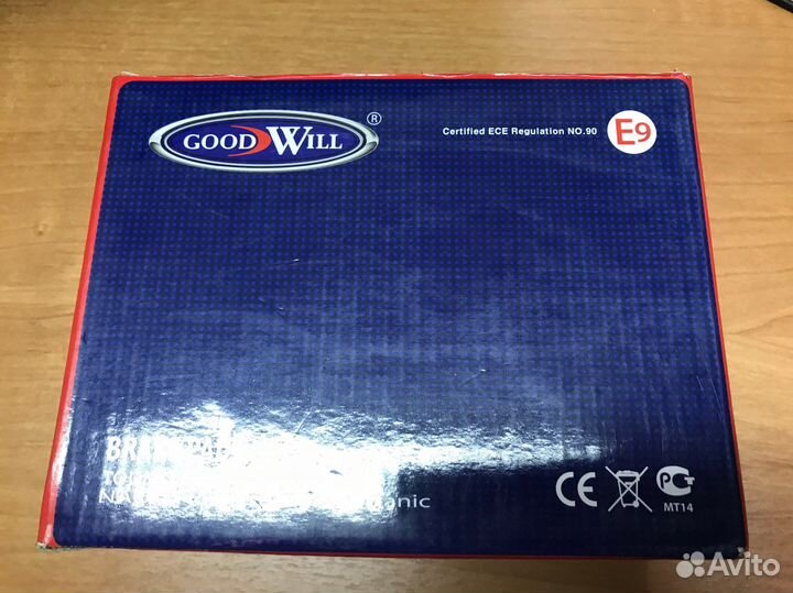 Колодки тормозные перед goodwill 1054F citroen C5