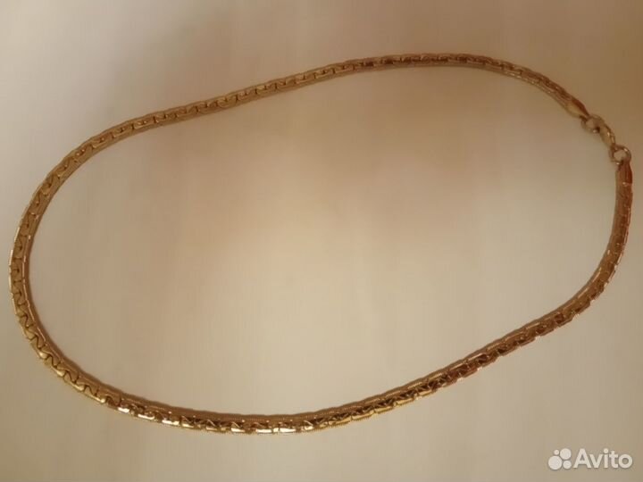 Колье бижутерия, имитация золота