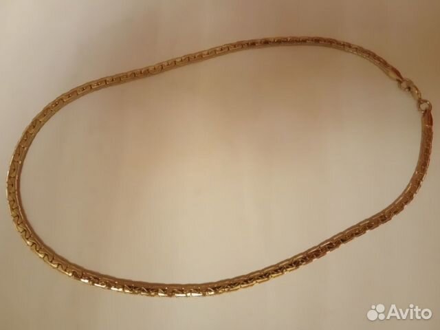 Колье бижутерия, имитация золота