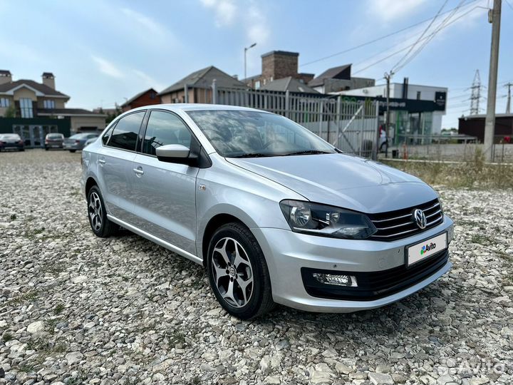 Volkswagen Polo 1.6 AT, 2015, 109 200 км
