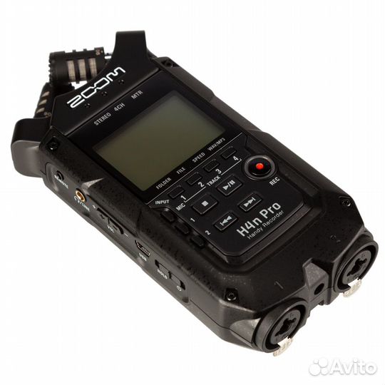 Портативный рекордер zoom H4n PRO черный