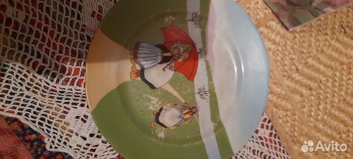 Декоративные тарелки.Франция и Китай.винтаж