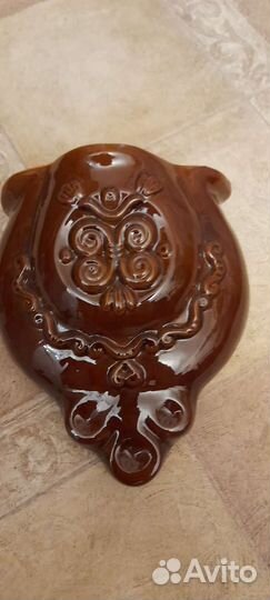 Кашпо и графин,керамика СССР