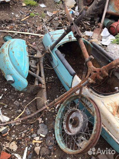 Коляска от мотоцикла иж