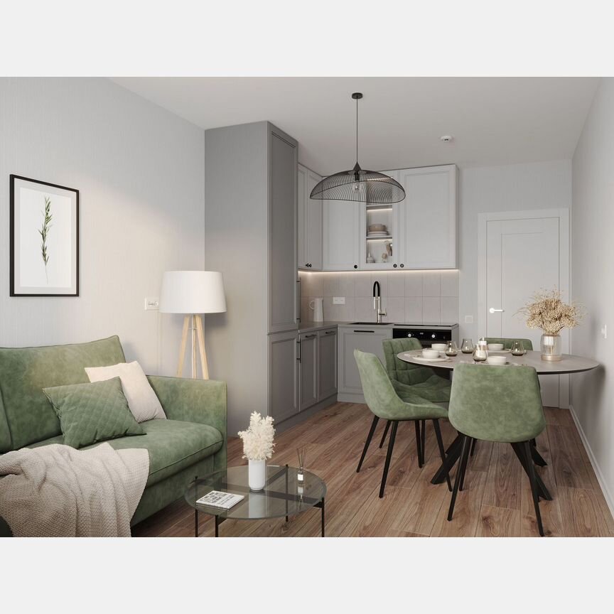 1-к. квартира, 32,7 м², 5/22 эт.