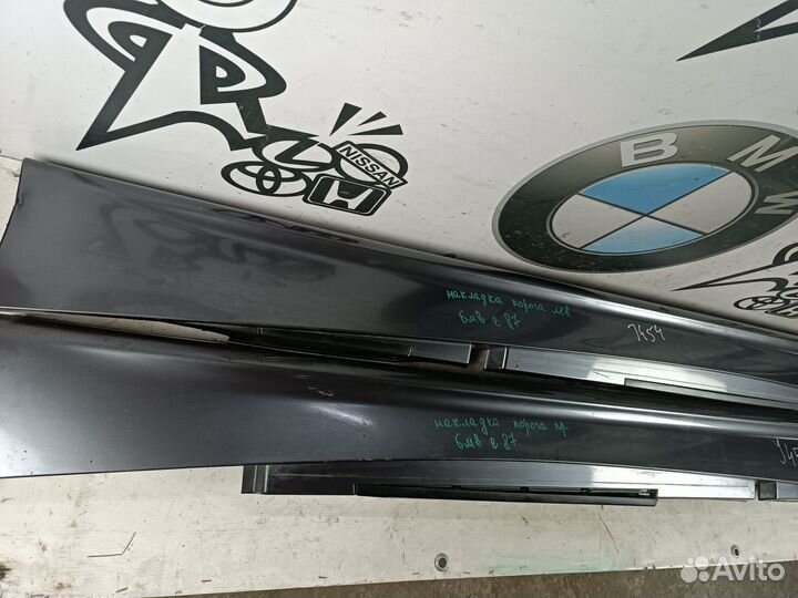 Накладки порогов комплект BMW 1 e87