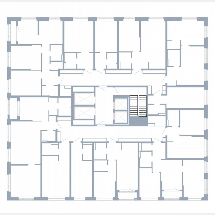 Квартира-студия, 22,3 м², 20/23 эт.