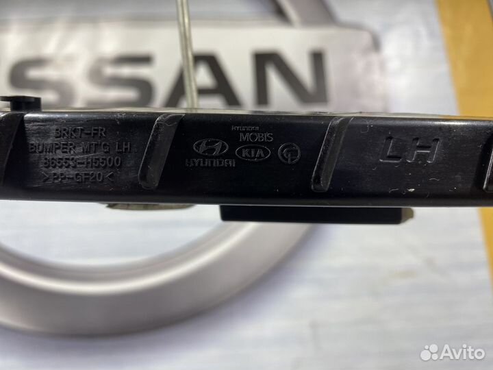 Кронштейн крепление фары Hyundai solaris 2 Лев