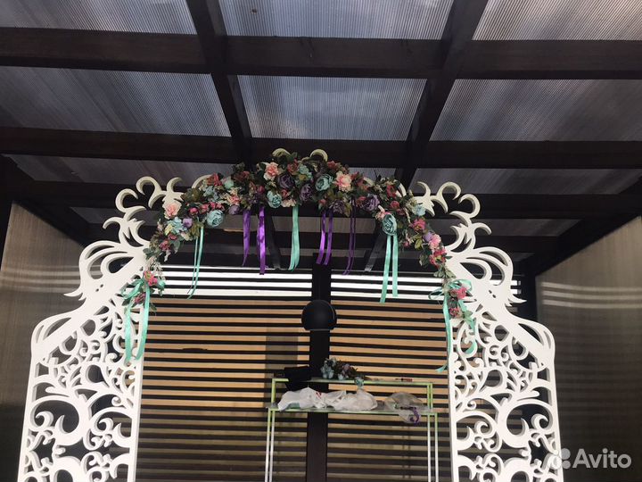 Украшение для арки. Свадебное