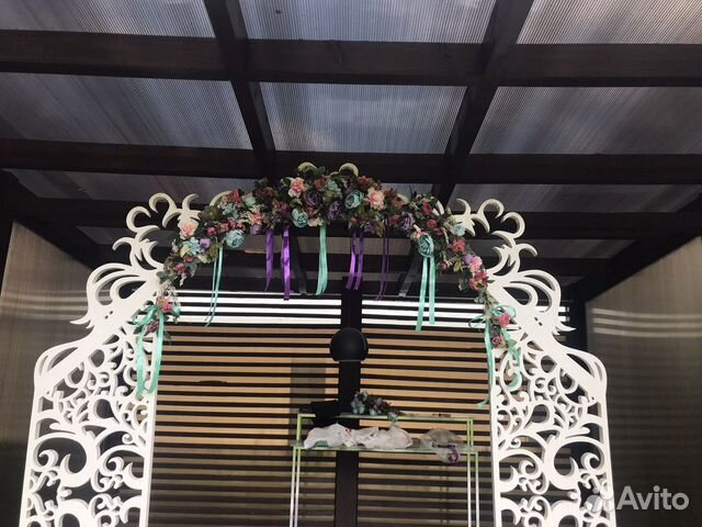 Украшение для арки. Свадебное