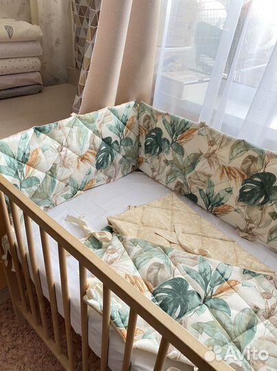 Бортики в кроватку