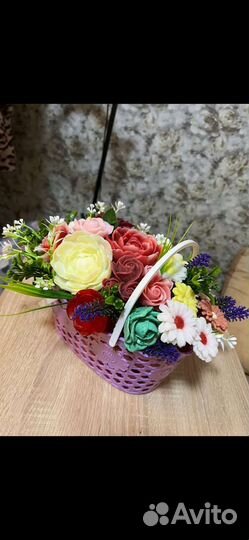 Букеты из мыла