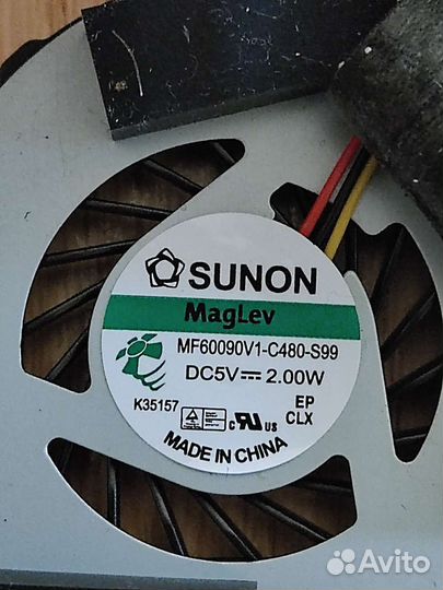 Кулер, вентилятор, система охлаждения HP