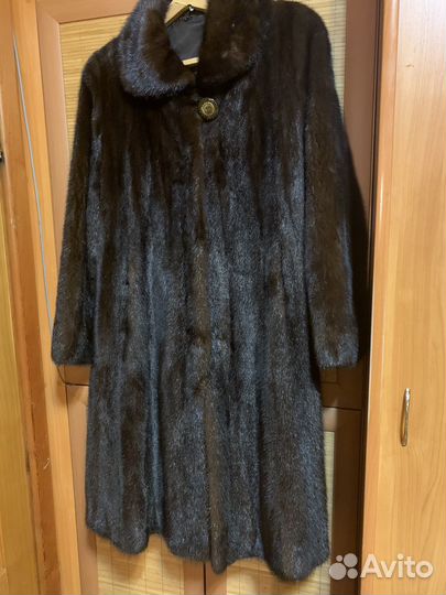 Шуба норковая 50 52 длинная