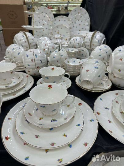 Посуда полевой цветок