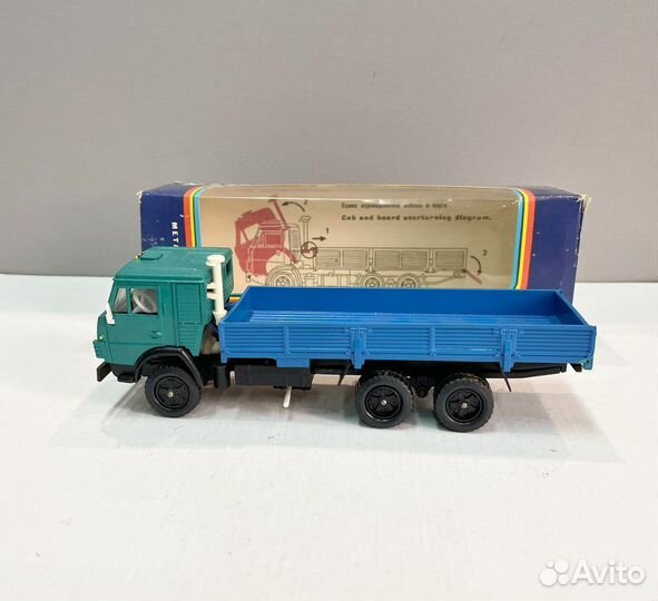 Автомодель камаз 53212, 1/43 сделано в СССР