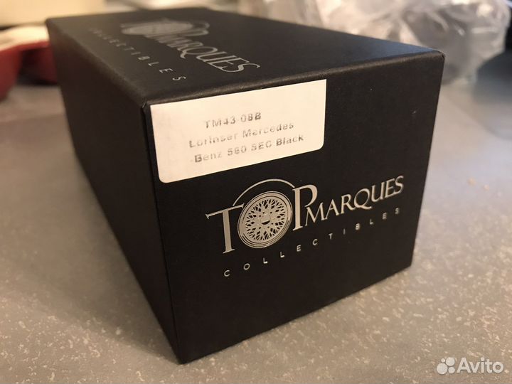 Мерседес 560sec lorinser TopMarques 1/43