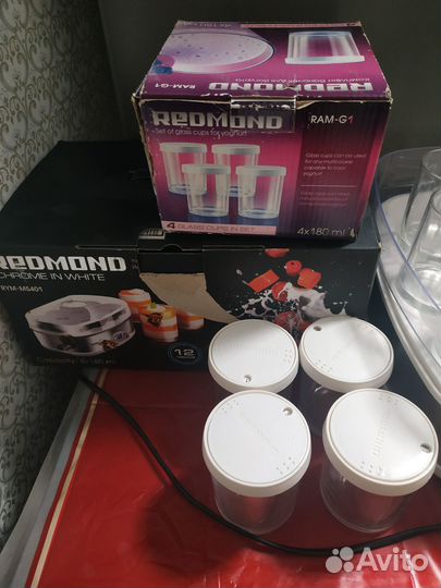 Йогуртница redmond и дополнительные баночки