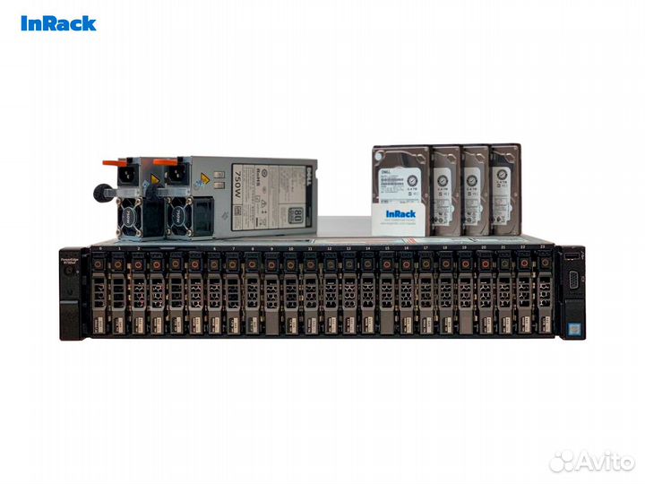 Сервер Dell R730xd 24SFF 2x E5-2620v3 128GB