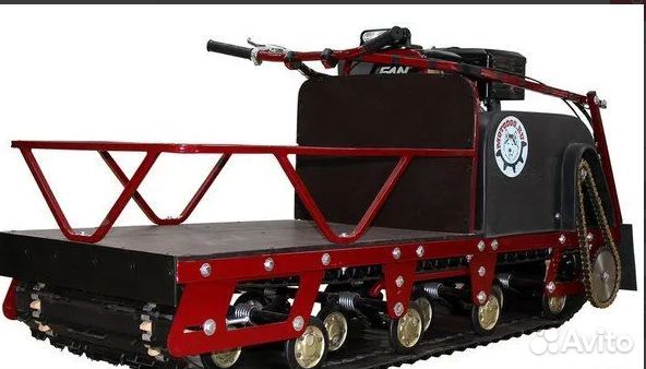 Мотобуксировщик motodog 500 long 9 задний привод