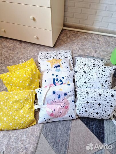 Бортики в кроватку