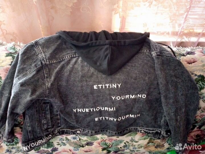 Джинсовая куртка женская 46-48р