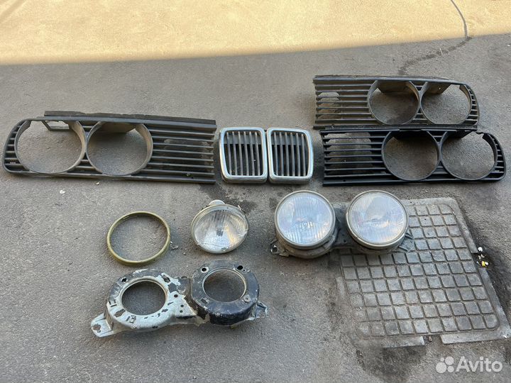 Левая фара bmw e30